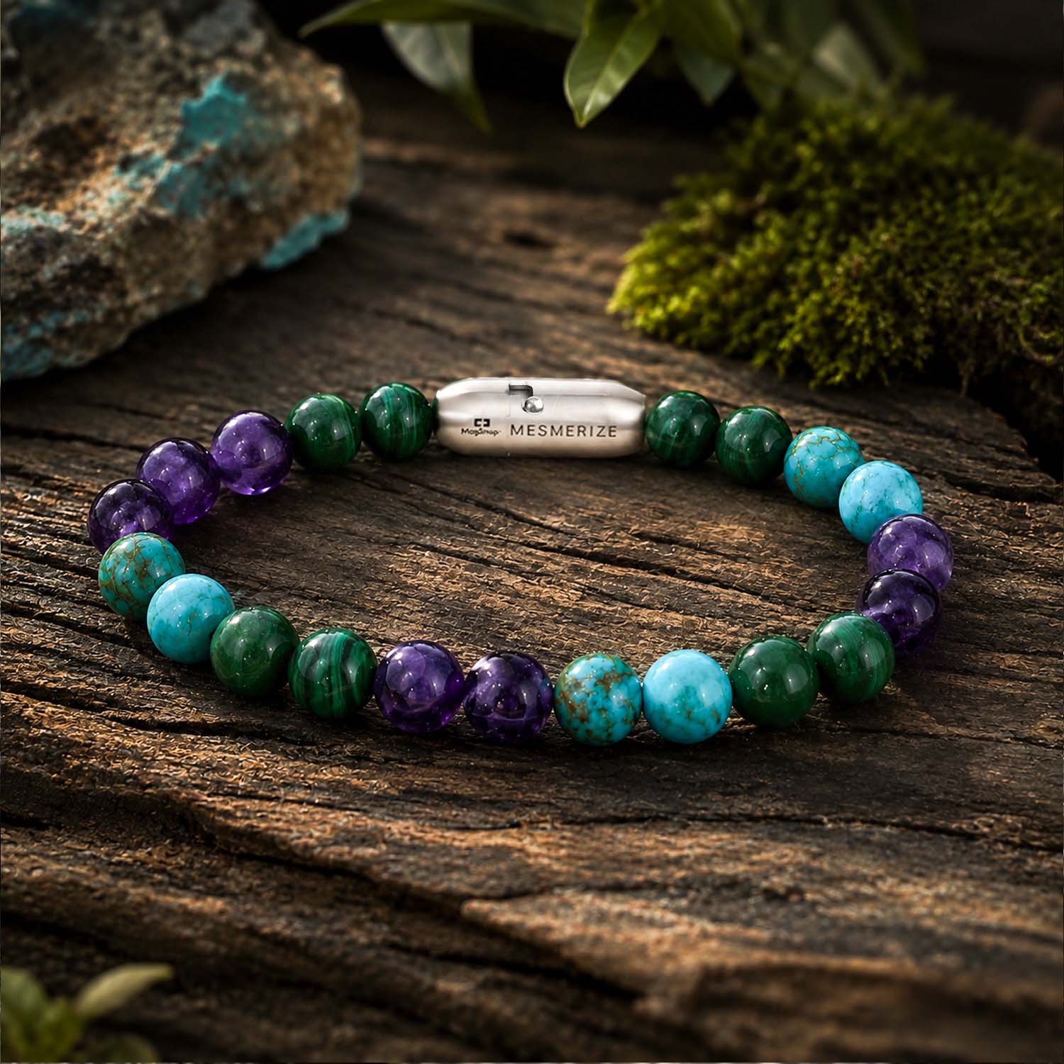 Mystic Harmony Turquoise Natural Stone Bracelet