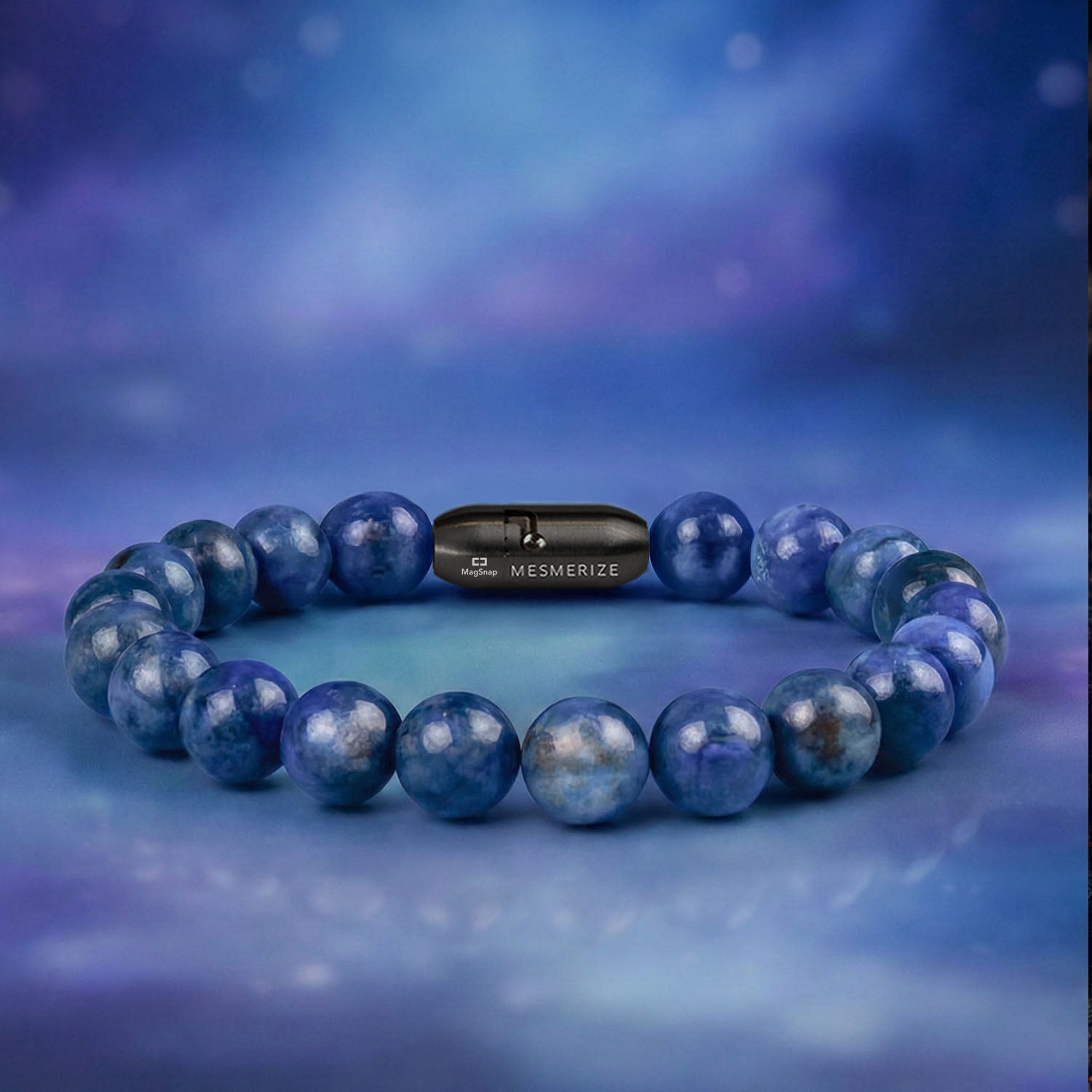 Clarity Blue Kyanite Natural Stone Bracelet With MagSnap 2