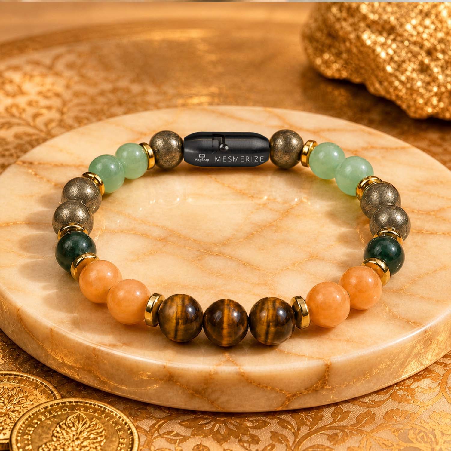 Dhanyog Natural Stone Bracelet MagSnap2
