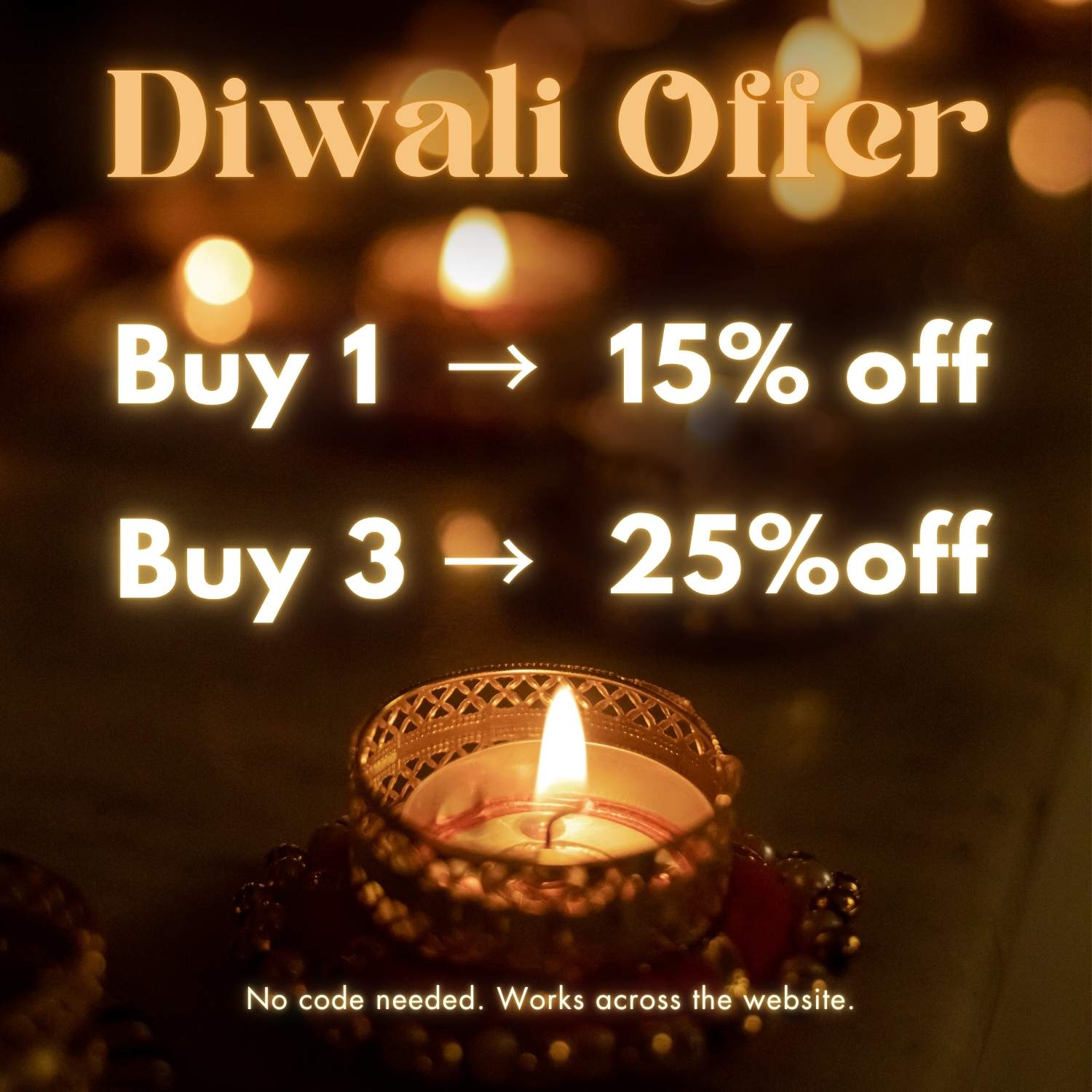 Round Flat Waheguru Ji Da Khalsa Kada Gold