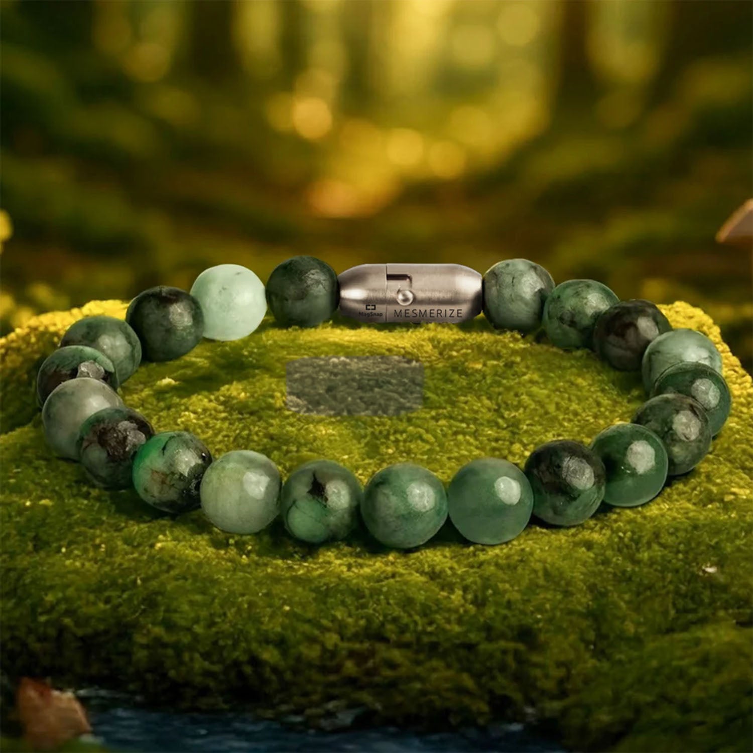 Green Radiance Emerald(Panna) Natural Stone with Magsnap2