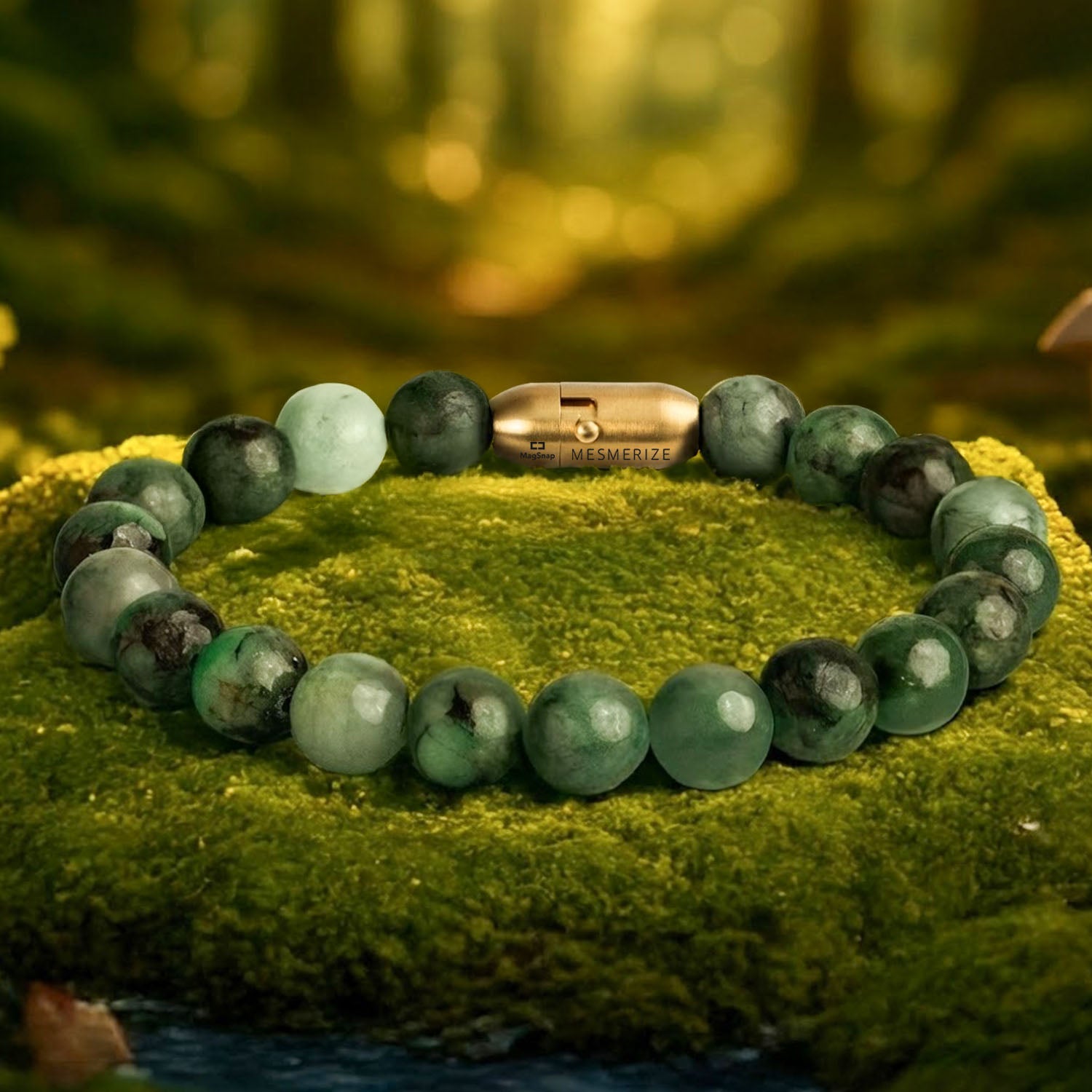 Green Radiance Emerald(Panna) Natural Stone with Magsnap2