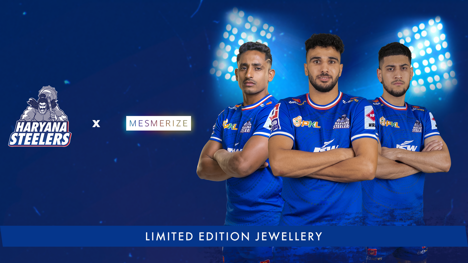 Introducing the Exclusive Capsule Collection in Collaboration with Haryana Steelers