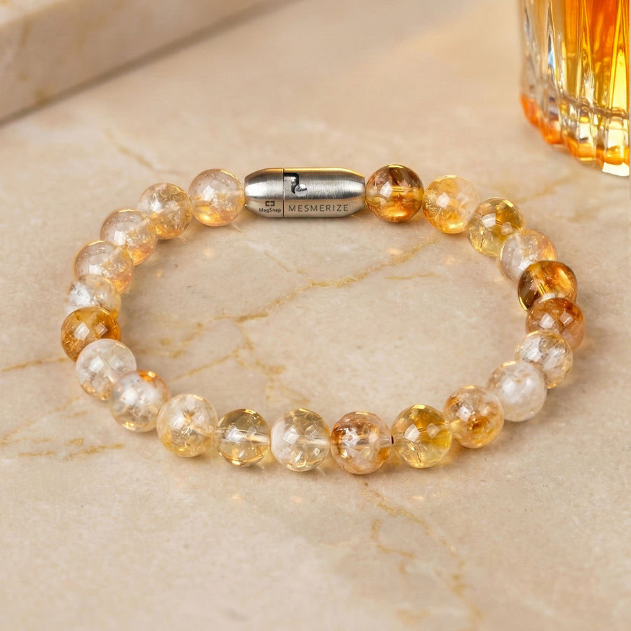 Radiant Joy Citrine Natural Stone Bracelet