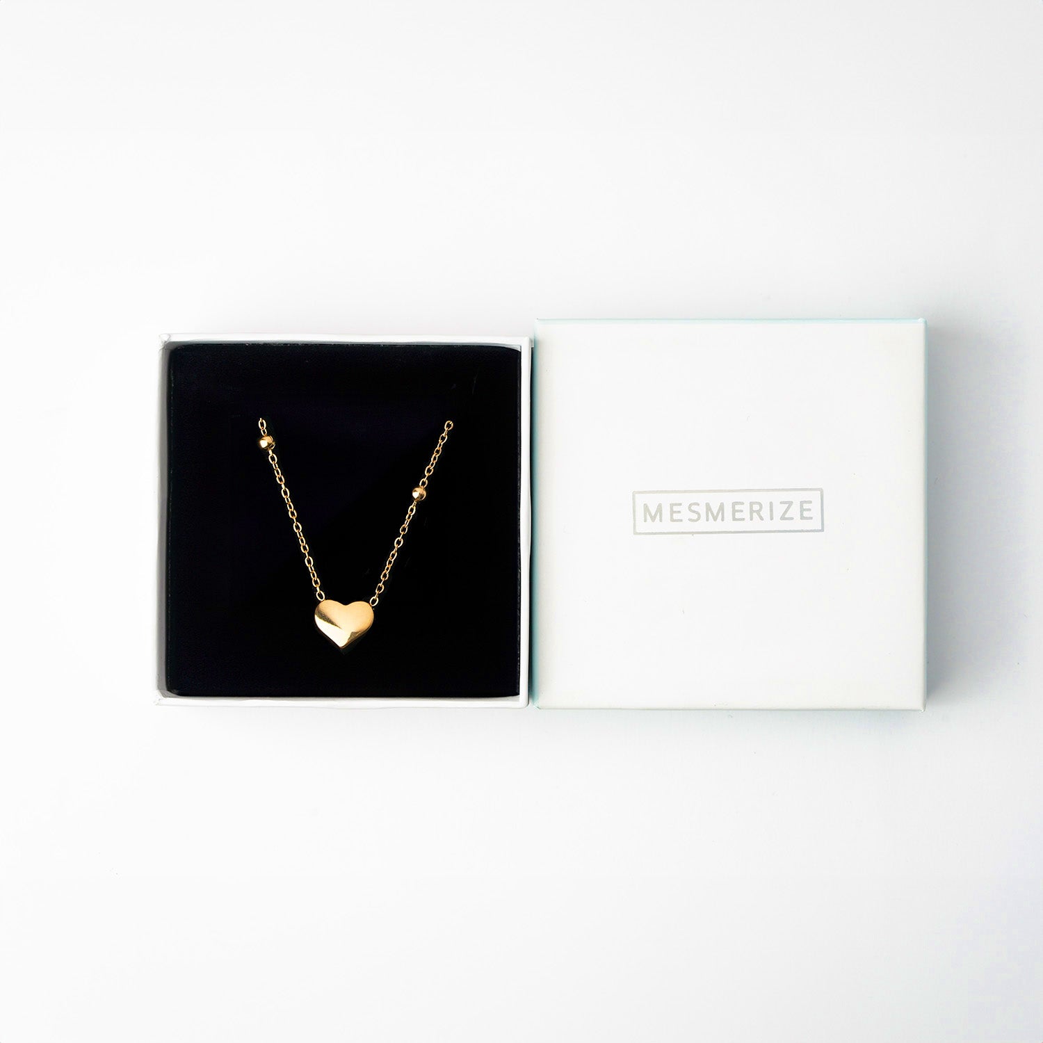 Gold Paris Heart Necklace