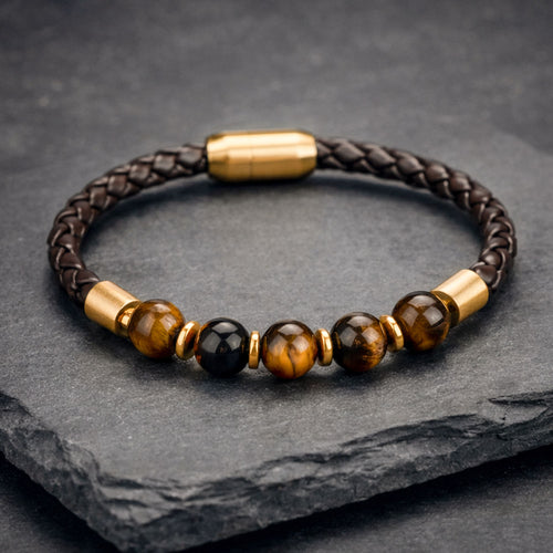 Tiger Eye Leather