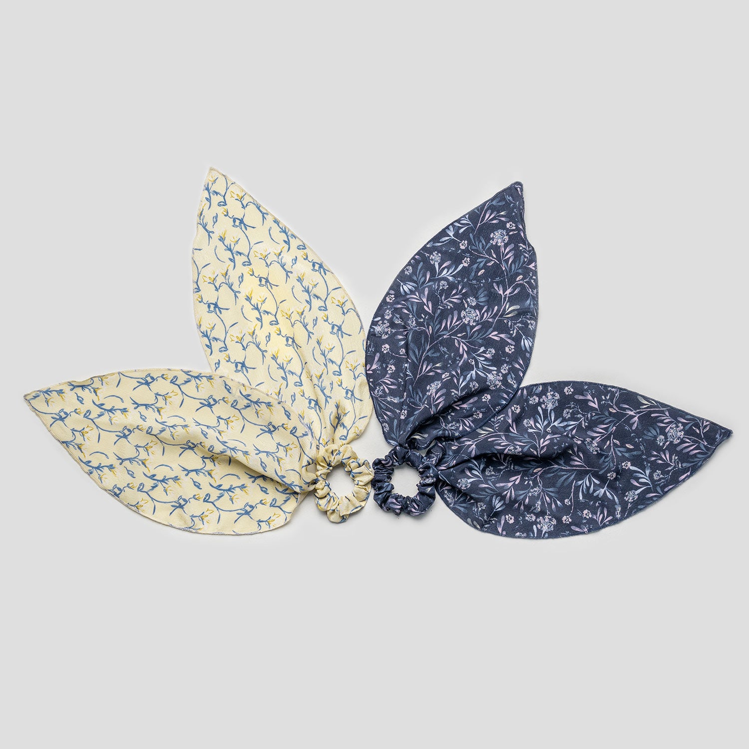 Skinny Scarf Scrunchies Yellow Meadow, Midas Blue