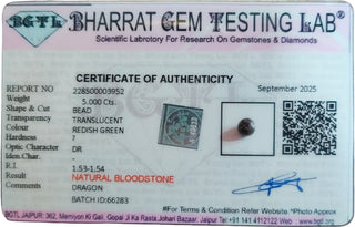 Dragonblood lab certificate 6