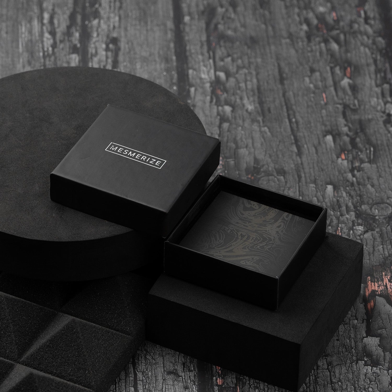 M Premium Jewellery Wakanda Black Ceramic Ring