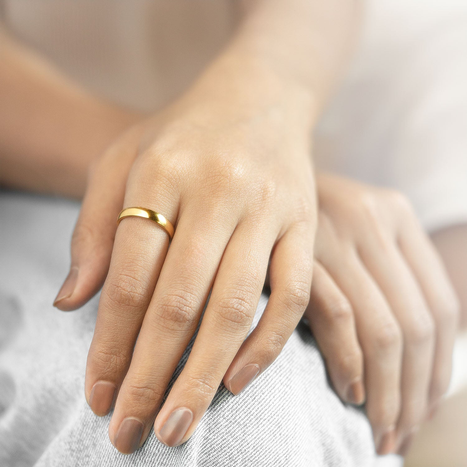 Gold Band Ring