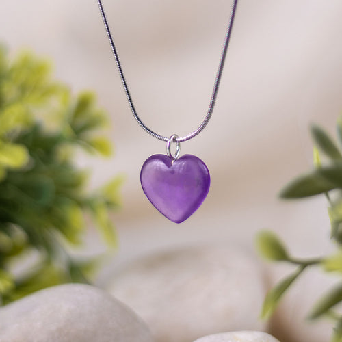 HeartShaped Amethyst