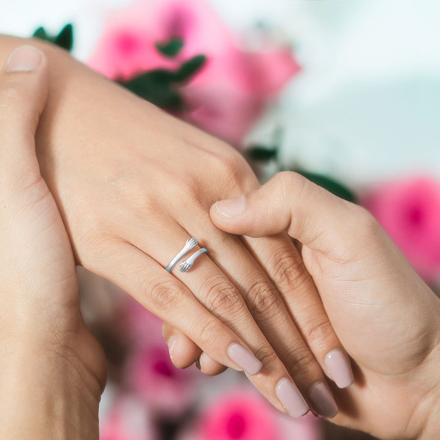 Adjustable Stainless Steel Hug Ring