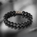 Natural Stone Jewellery Onyx Natural Stone Bracelet with MagSnap