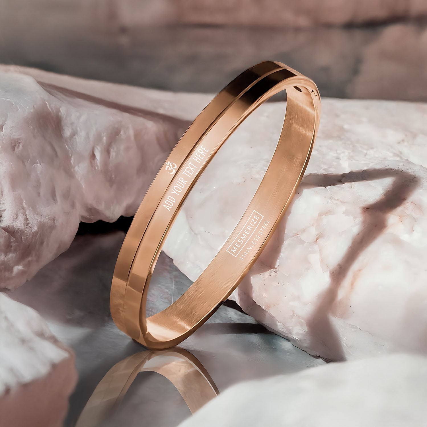 Personalised Rose Gold Spiritual Sirius Kada om