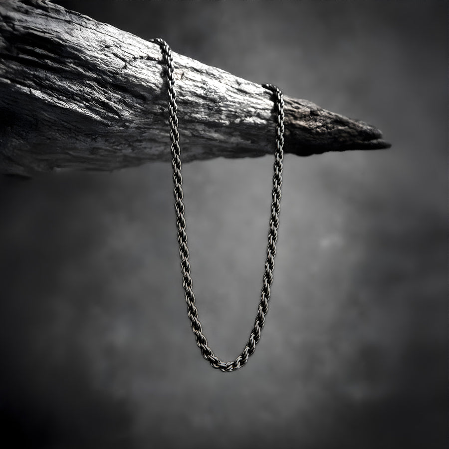 Titan Weave Chain Necklace