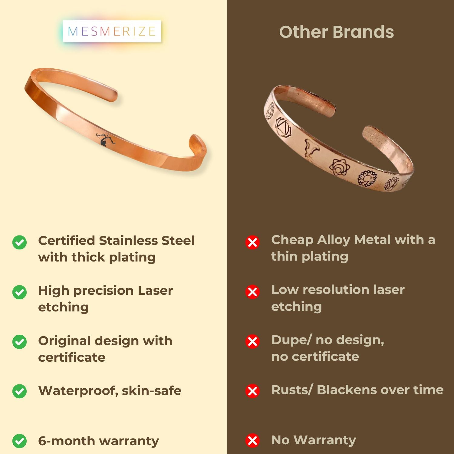 Ram Baan Gloss Cuff Adjustable Bracelet Silver