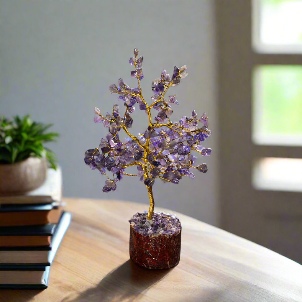 Mini Amethyst Natural Stone Tree