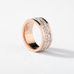 Rose Gold Dual Diva Ring
